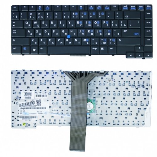 Клавиатура для ноутбука HP NC4200 NC4400 (rus, черн, )