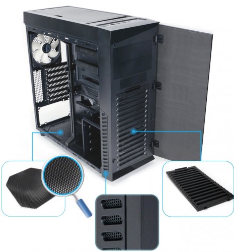     ZALMAN R1 Mid Tower ()