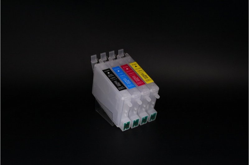 Комплект перезаправляемых картриджей для EPS C67/C87/CX3700/CX4100/CX4700 (T0631-T0634) x4