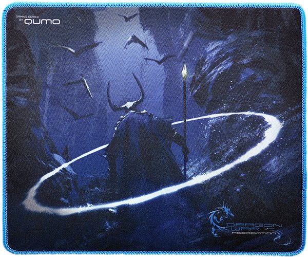 Коврик для мыши Qumo Dragon War Necromancer , 280*230*3 черный