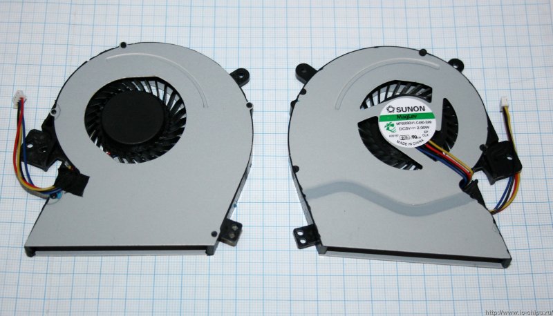 Вентилятор Asus X451/x551/X451CA/X551/X551MA/X511C (4602451) (4602451)