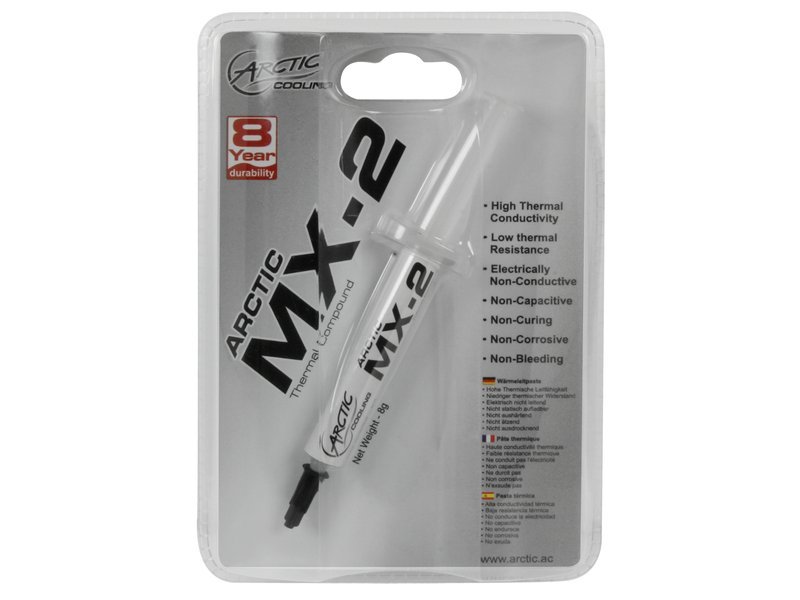 Термопаста Arctic Cooling MX-2 (8.0 гр, шприц, 5.6Вт/мК)