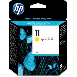  HP N11 [ C4838AE ]    (yellow, 28 ml,  DesignJet-100/111 BI-1100/2200/2300/2600/2800 CI-cp1700)