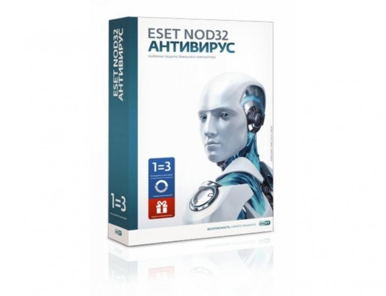 Антивирусная программа ESET NOD32 на 3ПК + Bonus - лицензия на 1год или продление на 20мес.)