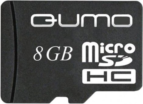 Карта памяти Micro SD 8Gb QUMO High-Capacity Class 10