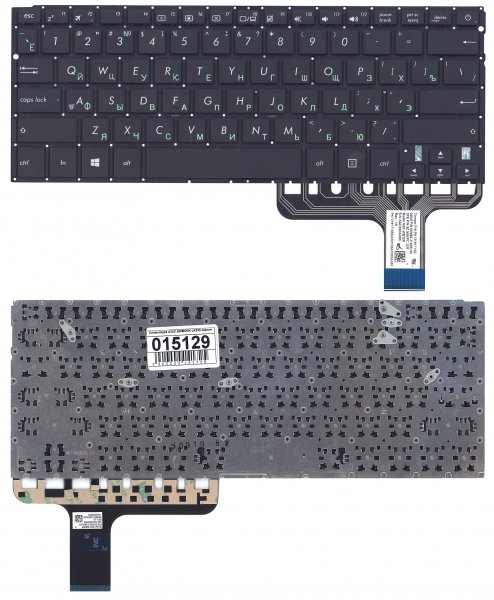 Клавиатура для ноутбука Asus Zenbook UX305 UX302L UX302LA UX302LG (без рамки) (rus чёрн,)