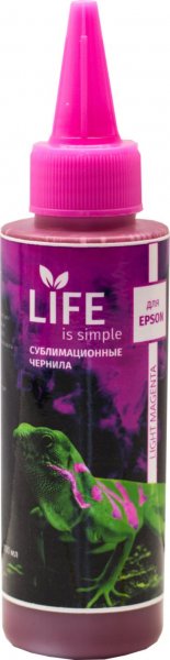 Чернила LIFE для Epson, 100мл., сублимационные, Light Magenta, LF-000586