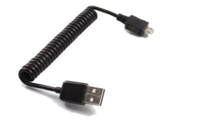 Кабель USB Орбита BS-380 (штекер USB - штекер mini USB, витой 2м)