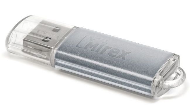 Флэш-накопитель 16GB Mirex UNIT SILVER