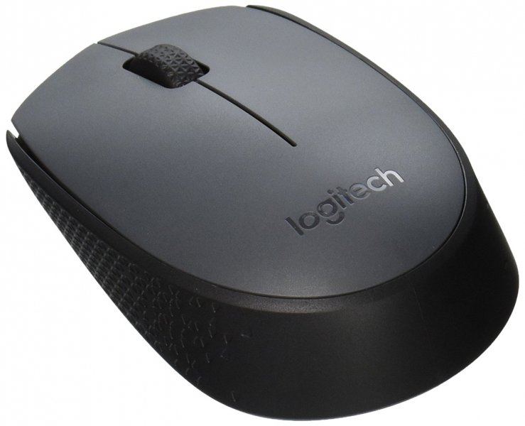 Мышь Logitech M170 Grey, беспроводная, оптическая светодиодная, 10метров, 1xAA, серый