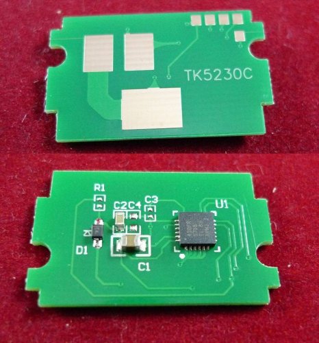 Чип Kyocera ECOSYS P5021/M5521 TK-5230 Cyan (2.2k)
