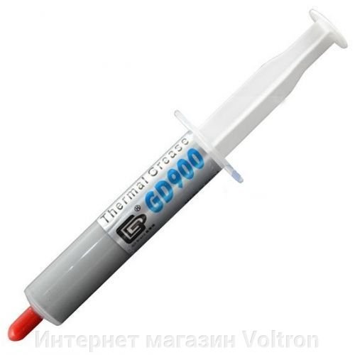 Термопаста GD 900 30.0 гр 4.8Вт/мК Удельная масса: 2.3 Рабочая температура: -50-200C