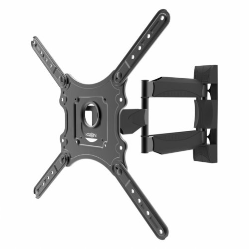 Настенный Наклонно-поворотный кронштейн ONKRON M4 черный ( Для телевизоров диагональю 32