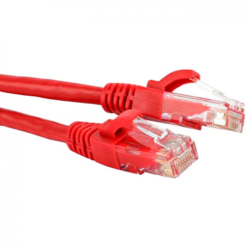 Патч-корд Hyperline PC-LPM-UTP-RJ45-RJ45-C5e-5M-LSZH-RD cat.5e 5м (красный)