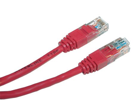 Патч-корд Hyperline PC-LPM-UTP-RJ45-RJ45-C5e-3M-LSZH-RD cat.5e 3м (Красный)