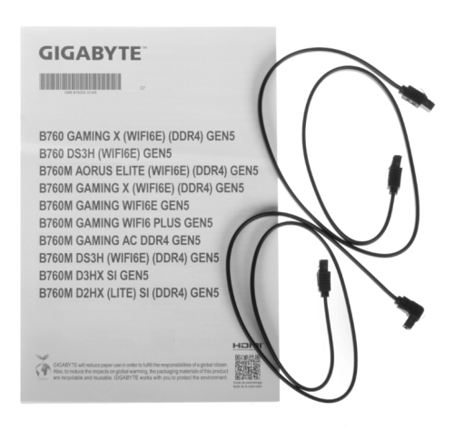 ����������� ����� GIGABYTE B760 GAMING X GEN5 [LGA 1700, Intel B760, 4xDDR5-5600 ���, 3xPCI-Ex16, 3x