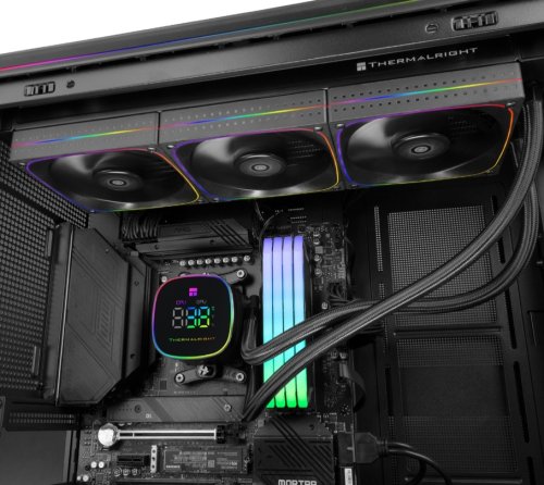 ������� �������� ���������� Thermalright Frozen Horizon 360 Digital ARGB Black (TRFH360DAB) AM4, 115