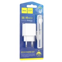 ������� �� HOCO C98A (18W, Q�3.0, ������ USB A-Type-C 1�) �����