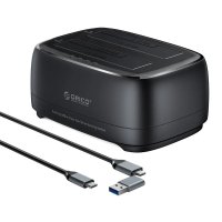 ���-������� ORICO DD28C3-C [2�2.5, 3.5, SATA III, USB 3.2 Gen1 Type A, USB 3.2 Gen1 Type C, ������