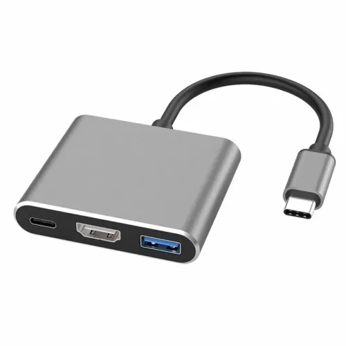 ���-������� Type-C TO HDTV 3 in 1 Adapter HDTV + USB 3..0 + Type-c PD