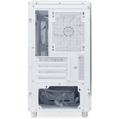 Корпус без блока питания HSPD M310, Mesh Mini-tower, White, TG, 0.4 SPCC, 3x120mm ARGB mATX, mITX (M Корпус без блока питания HSPD M310, Mesh Mini-tower, White, TG, 0.4 SPCC, 3x120mm ARGB mATX, mITX (M