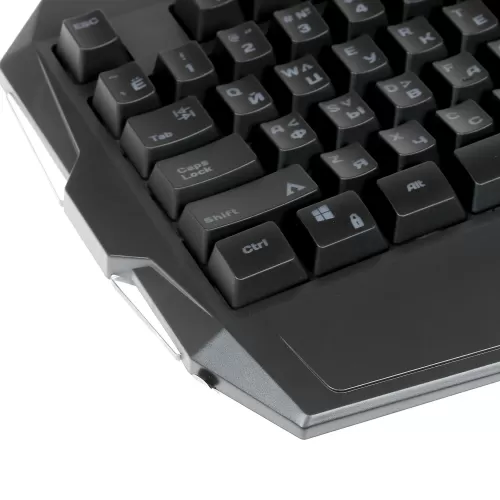 ������� ����� Qumo Wartime K51/M67, ����������  ���������, 104 + 10 ������, ��������� RGB, ���� ����