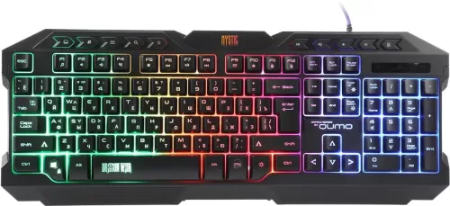 ������� ����� Qumo Mystic K58/M76, ����������  ���������, 104 + 10 ������ �����������, ��������� ���