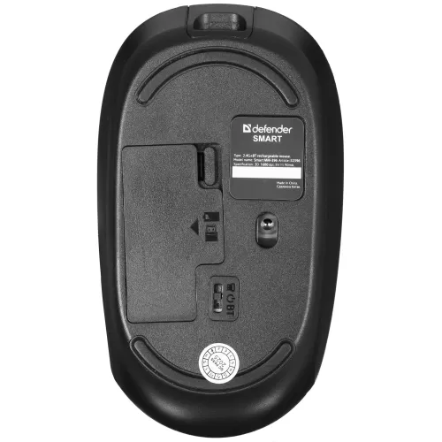 ���� Defender Smart MM-396 3��, 2.4G+BT, 500��� ������������ ���������� 1600dpi (������)