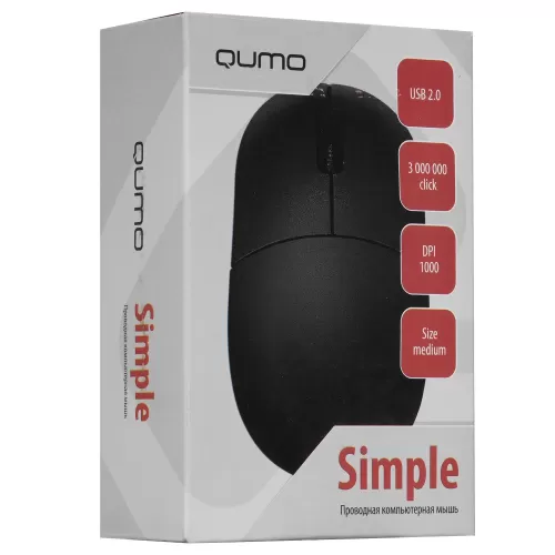 ���� Qumo Simple Office M92, 3 ����, ��������� 1.8 �����, 1000 dpi, ������