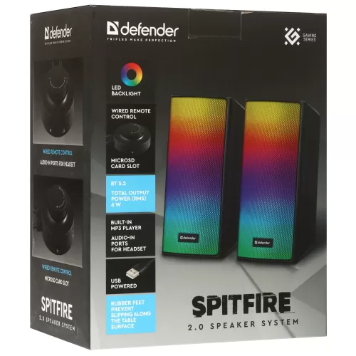 ������� 2.0 DEFENDER 6 �� SPITFIRE ������� USB ������������ ���������