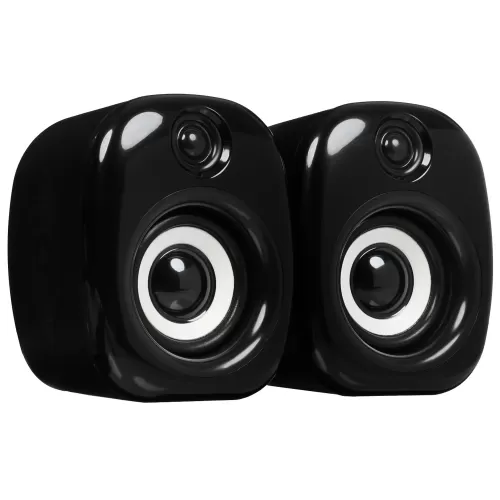 ������� 2.0 Qumo PEARL AS010, 6 BT, �������� ��������, RGB ��������� USB+Jack 3.5 �� (Black)