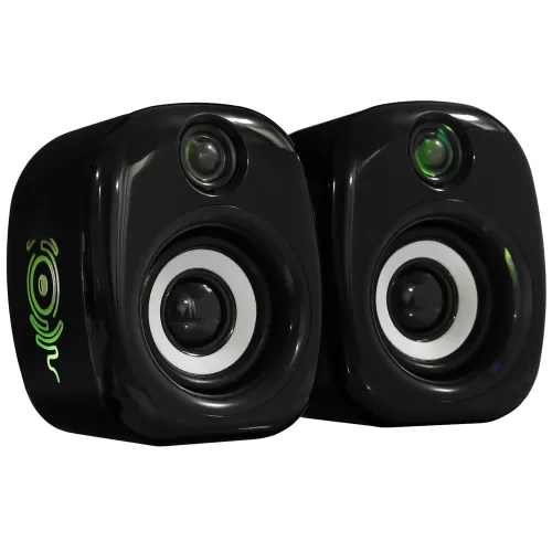 ������� 2.0 Qumo PEARL AS010, 6 BT, �������� ��������, RGB ��������� USB+Jack 3.5 �� (Black)
