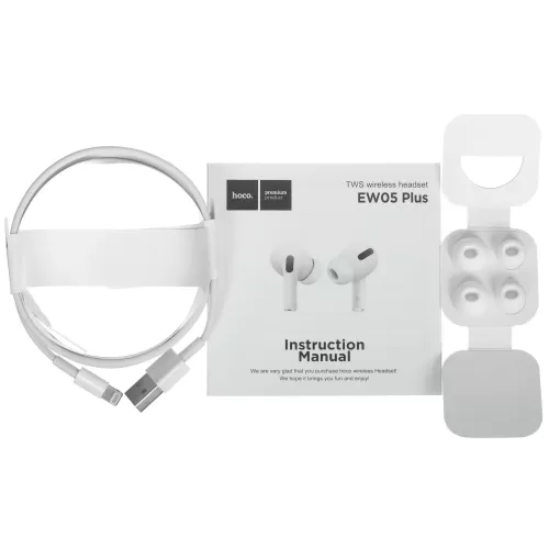�������� ��������� Hoco EW05 Plus (2.0, ��������, 20 �� - 20000 ��, Bluetooth 5.1)  TWS, �����