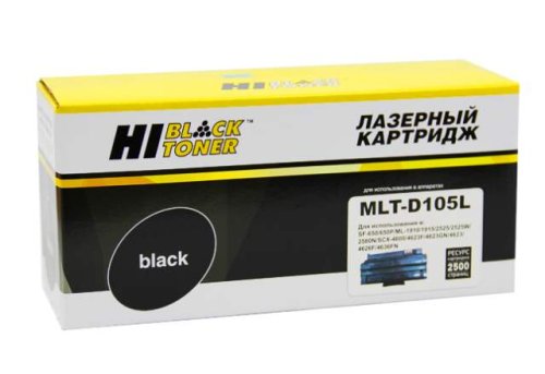 �������� MLT-D105L Samsung ML-1910 / 1915 / 2520 / 2525 / 2540 / 2580 (2,5K) Hi-Black
