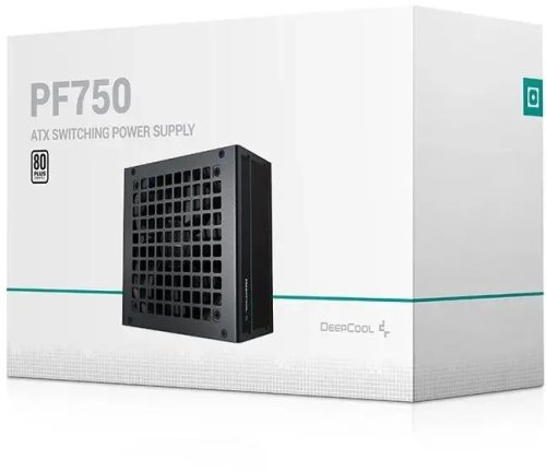 ���� ������� 750W DEEPCOOL PF750 [R-PF750D-HA0B-EU] 750 ��, 80+, APFC, 20+4 pin, 2 x 4+4 pin CPU, 6