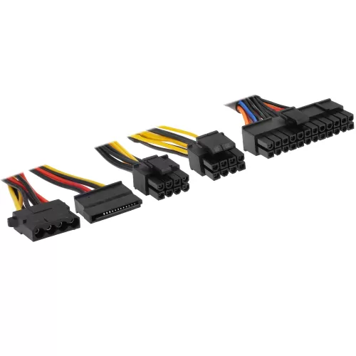   400W Azerty RPL-400GAR ATX, 12CM FAN, 20+4p ,CPU(8pin), 1* PCI-E(6+2), 4* SATA, 2* Molex,  