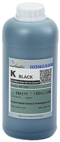 Чернила DCTec водорастворимые L800 EverNew Black (черный) 1000 мл (901300-K-1000)