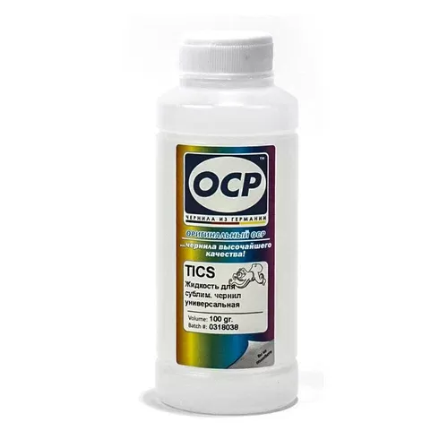 Промывочная жидкость (OCP TICS) для сублимационных чернил универсальная, 100мл