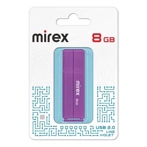 -  8GB Mirex LINE VIOLET ()