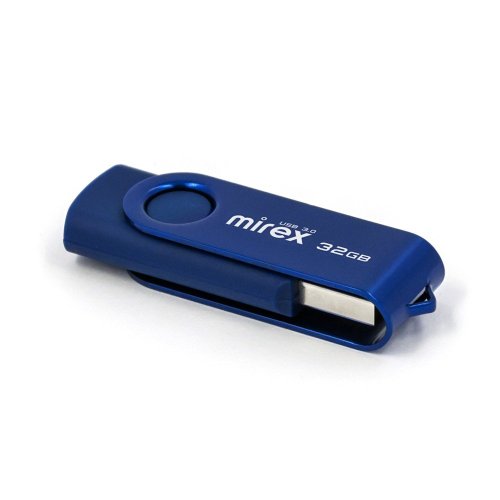 ����-���������� 32GB Mirex SWIVEL DEEP BLUE