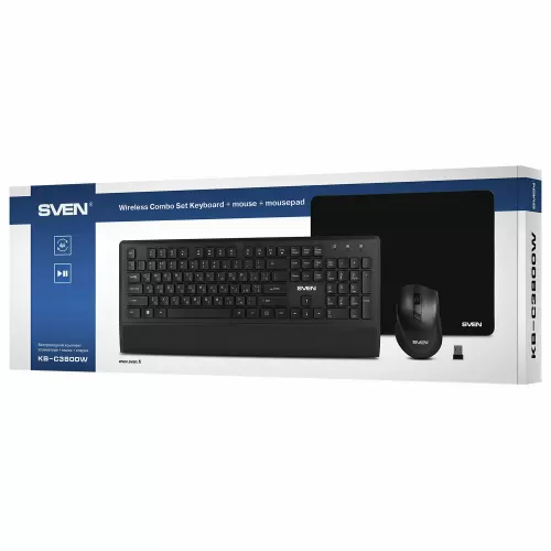  +  SVEN KB-C3800W (2.4 GHz) SV-017293