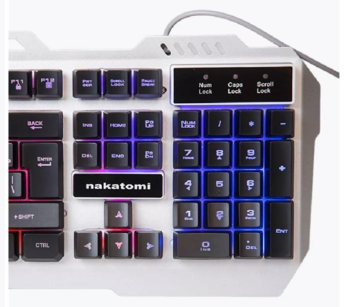 Dialog KG-35U Silver Nakatomi Gaming -      , USB, 