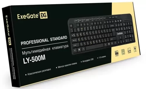  ExeGate Professional Standard LY-500M (USB, , , 115., Enter ,   1.5, )