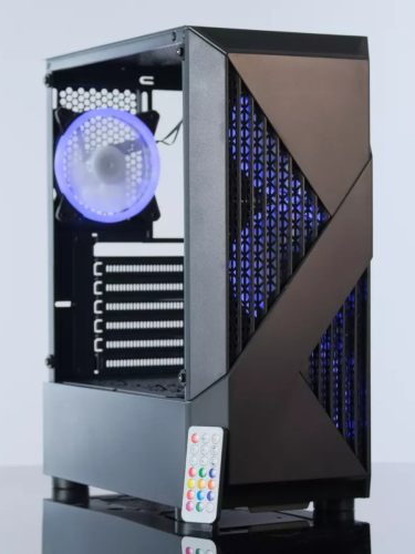     Evesky Ruijie ARGB 4xFan ATX ( , 4 .     ),  2* HDD, 1*SSD,    320mm,    165mm,  380x190x435 mm