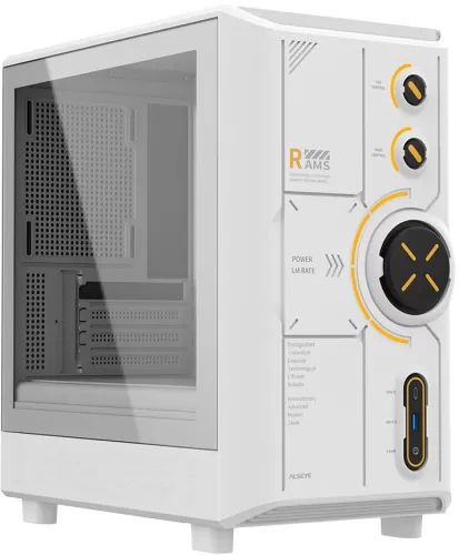     Alseye RAMS 2.0 240-W Mini Tower mATX, Mini-ITX 