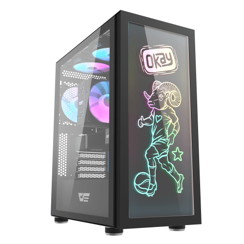    DARKFLASH DK210 GRAFFITI ATX () (  ,                  )