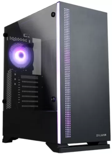     ZALMAN S5  [Mid-Tower, Micro-ATX, Mini-ITX, Standard-ATX, USB 2.0 Type-A, USB 3.2 Gen 1 Type-A, RGB  1, 2 x 120 ]