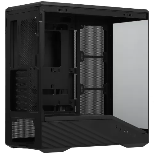 Корпус без блока питания Lian Li V100, Midtower, Black, TG, 2xUSB3.0, Type-C