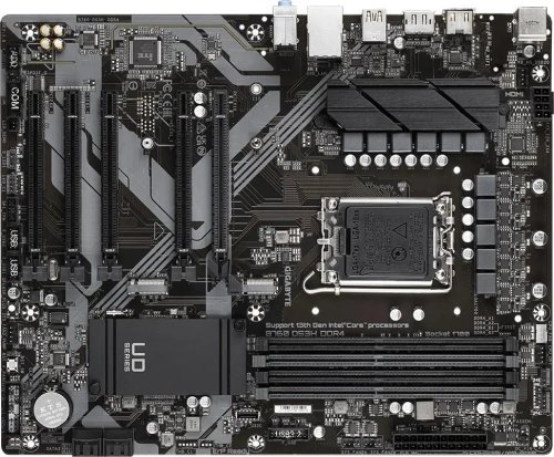   GIGABYTE B760 DS3H DDR4 [ATX, LGA 1700, Intel B760, 4xDDR4-3200 , 5xPCI-Ex16, 2xM.2, Standard-ATX]