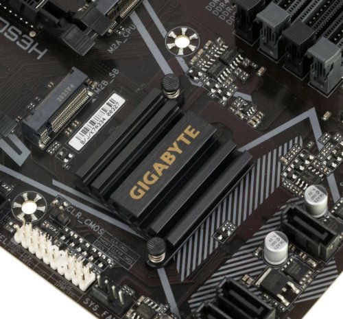 ���.����� GIGABYTE B550M DS3H AM4, AMD B550, 4xDDR4-3200 , 2xPCI-Ex16, 2xM.2, Micro-ATX